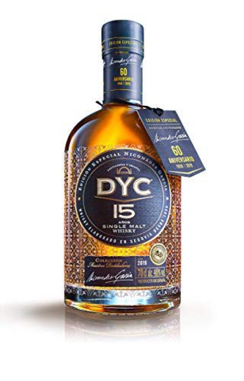 WHISKY DYC 15 SINGLE MALT 0,70 L.